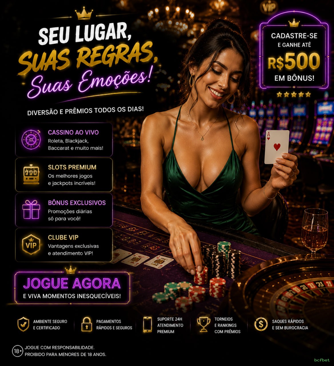 Promoções e bônus exclusivos da bcfbet